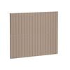 Kaboodle 900mm Raw Board V-Groove 2 Drawer Panels