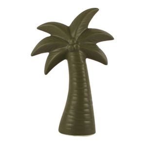 Maine & Crawford Costa Ceramic 19cm Palm Decor - Green