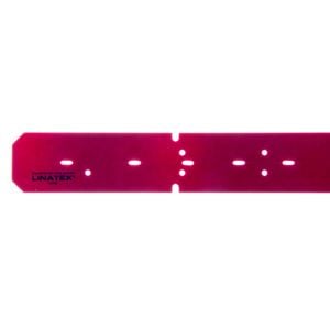 i-mop XL Squeegee Front Rubber Red Linatex