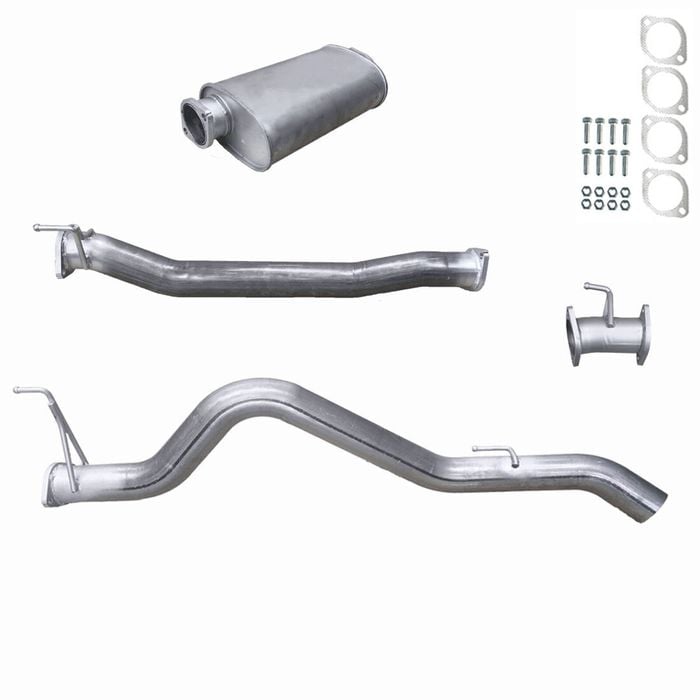 Ignite Exhausts Dpf Back For Holden Rg Colorado 2.8l 3" With Muffler Raw Aluminised Steel