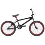 SE Bikes Ripper 20"; BMX Bike Stealth Mode Black/Red - 45th Year of Radness