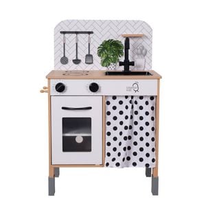 Teamson Kids Little Chef Philly Adjustable Height Interactive Kitchen Playset, White