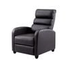Artiss Recliner Chair Lounge Leather Sofa Brown