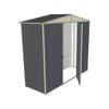 Build-a-Shed 2.3 x 0.8 x 2.3m Gable No Side Doors Garden Shed - Grey