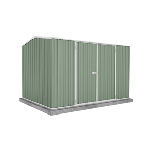 Absco Sheds 3.00 x 2.26 x 2.00m Pale Eucalypt Premier Double Door Garden Shed