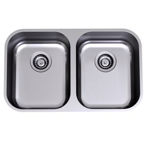 Clark Monaco Double Bowl Undermount Sink
