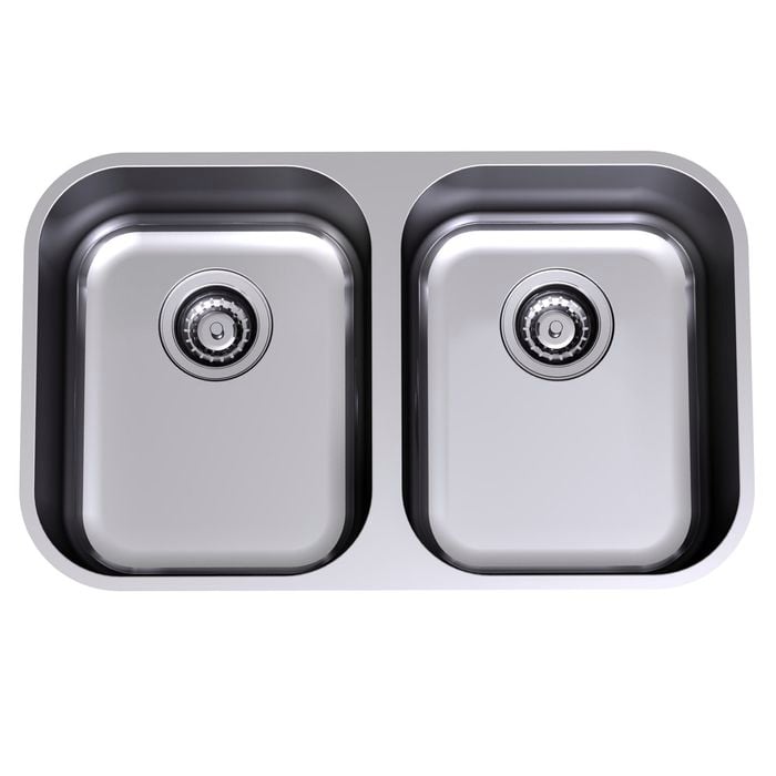 Clark Monaco Double Bowl Undermount Sink