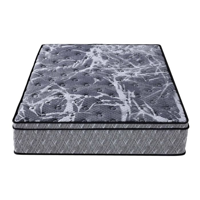 Bellos Living Bamboo Charcoal Infused Memory Foam Mattress Double Size 32cm Double/Black