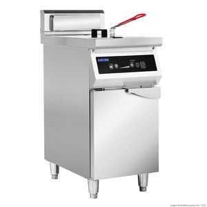 Electmax 700 Series Induction Single Fryer With Splashback  - Commercial Deep Fryers (ifs7-30l)