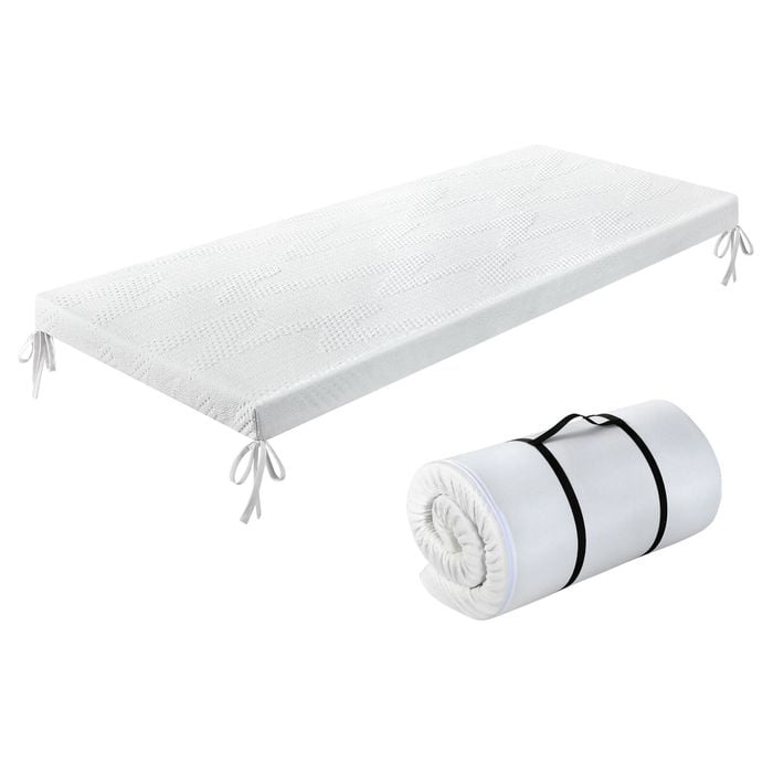 Dreamz Foam Mattress Topper For Camping Bed Single