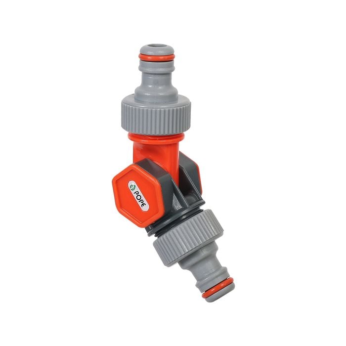 Pope 12mm Swivel 2 Way Hose Coupler