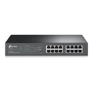 Tp-link Tl-sg1016pe 16-port Gigabit Easy Smart Switch With 8-port Poe+