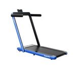 Costway 2in1 Electric Treadmill Folding Incline Running Machine w/LED Display & Bluetooth Speaker Home Navy