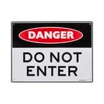 Sandleford 300 x 225mm Do Not Enter Plastic Sign