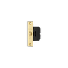 Zanda 102mm Height Satin Brass Heavy Duty Roller Catch