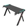 MIUZ Gaming Desk Office Computer Desk Home Study Carbon Fiber Table RGB LED