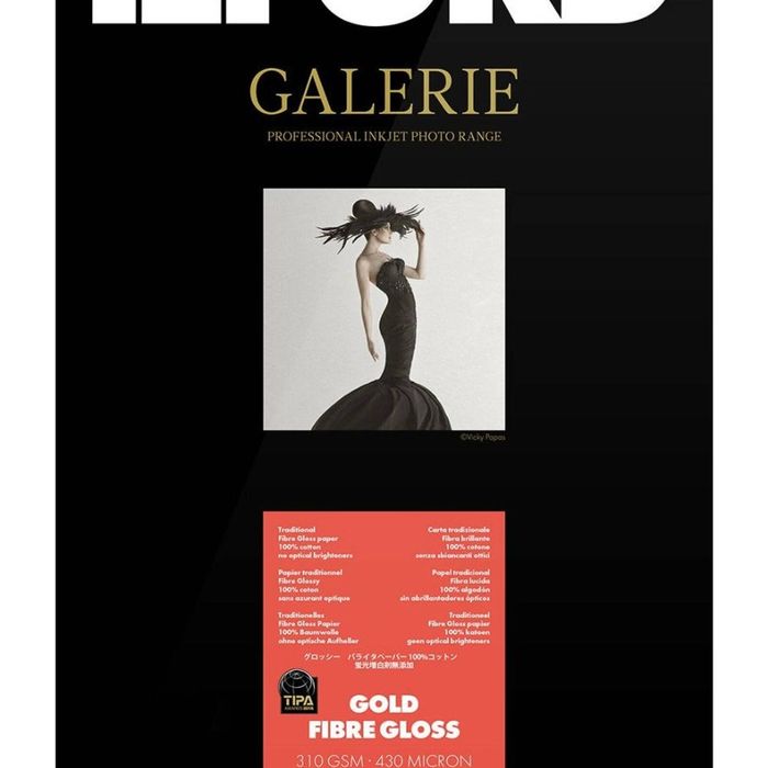 Ilford Galerie Gold Fibre Gloss 310gsm 44 111.8cmx15m Roll GPGFG17