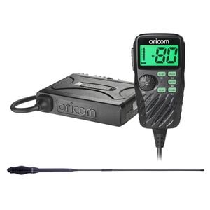 Oricom Uhf390gp Pack: Uhf390 5 Watt Radio With A Controller Speaker Microphone And Anu230 6.5dbi Cb Antenna