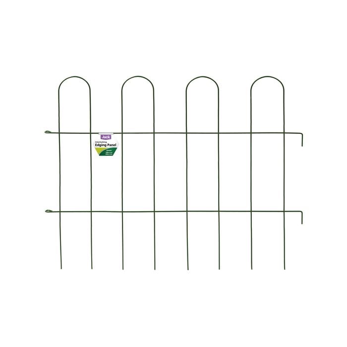 Jack 760 x 890mm Green Garden Edging Panel