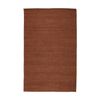 Colorscope knots contemporary indoor rug handspun textured rust 245x305cm