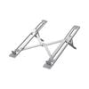 Hyper Adjustable Laptop Stand Riser Portable Notebook Cooling Holder Tray Silver