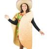 Novelty Adults Mexican Taco Food Costume - One Size