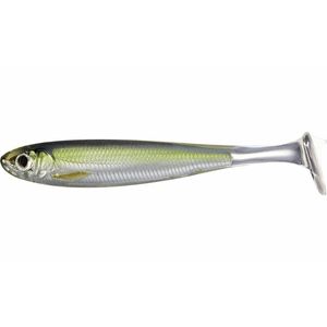 Live Target Slow Roll Shiner 3" Soft Plastic Fishing Lure Silver/Green