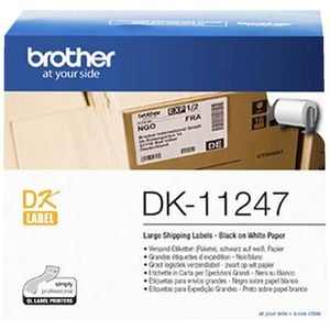 Brother Dk-11247 Genuine Shipping Labels - 103mm X 164mm (pack Of 5 Rolls)