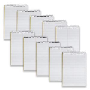 10pc Spirax 566a Stenographers Note Pad Notebook Stationery 200-pages Yellow