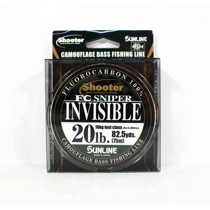Sunline fc sniper invisible fluorocarbon fishing leader 20lb