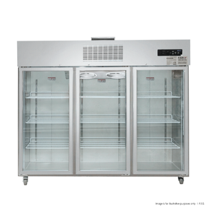 Thermaster SUFG1500 Three Door Upright Display Freezer