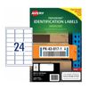 Avery Triplebond Laser Label 10pk (24/sheet)