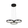 Cougar Lighting Olympus 3lt Led Pendant Light Black