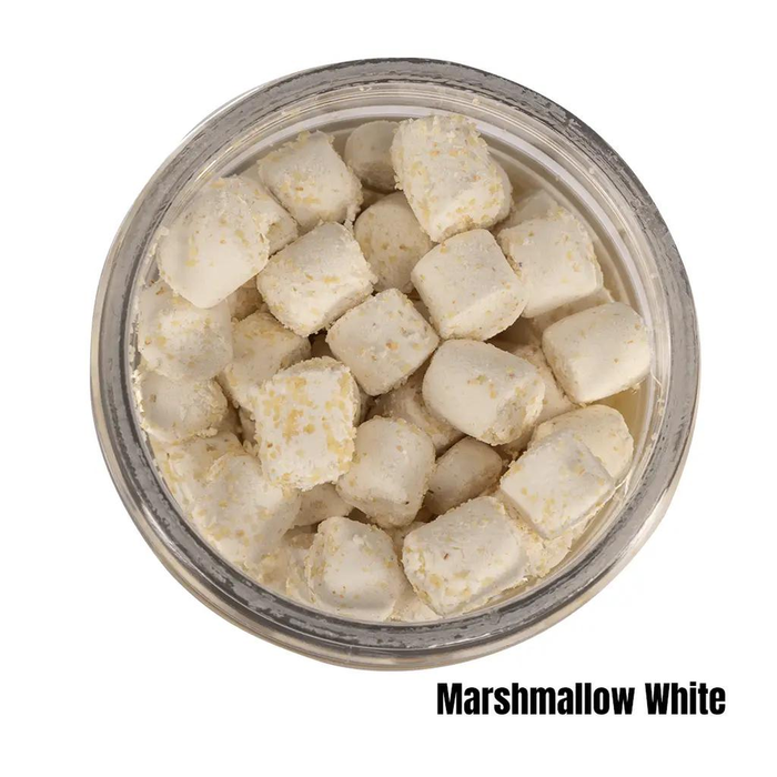 Berkley Powerbait Trout Nibbles Nugget Shape Fishing Bait Marshmallow White