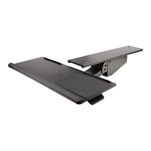 Startech Keyboard/Mouse Tray 144.8mmx711.2mm - Black [KBTRAYADJ2]