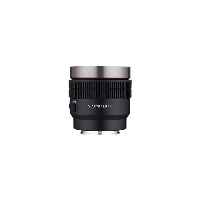Samyang 75mm T1.9 V-AF Camera Lens for Sony FE Full Frame Black