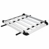 Bargene 1.4M Aluminium Alloy Car 4WD 4x4 Roof Rack Basket Cargo Luggage Carrier Box Bars silver