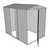 Build-a-Shed 1.5 x 2.3 x 2.3m Narrow Front Gable Dual Door Shed - Zinc