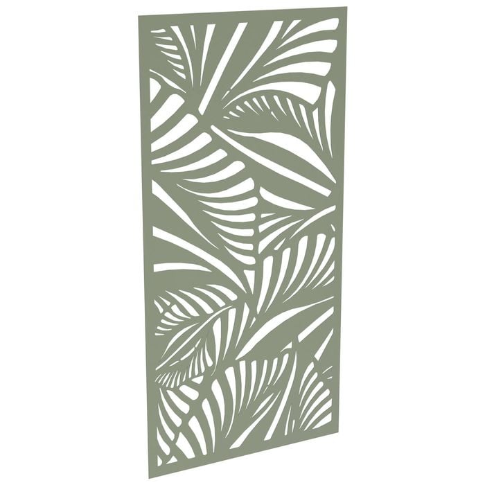 ProtectorAl 300-1200 x 1201-2400mm Pale Eucalypt Jungle Unframed Solid Aluminium Decorative Panel 