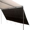 Campsmart XD Black 3.35m Caravan Privacy Screen for 3.5m Fiamma F45 F45S Awning