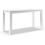 Santorini Outdoor Aluminium 2m Rectangle Bar Table 2m - White