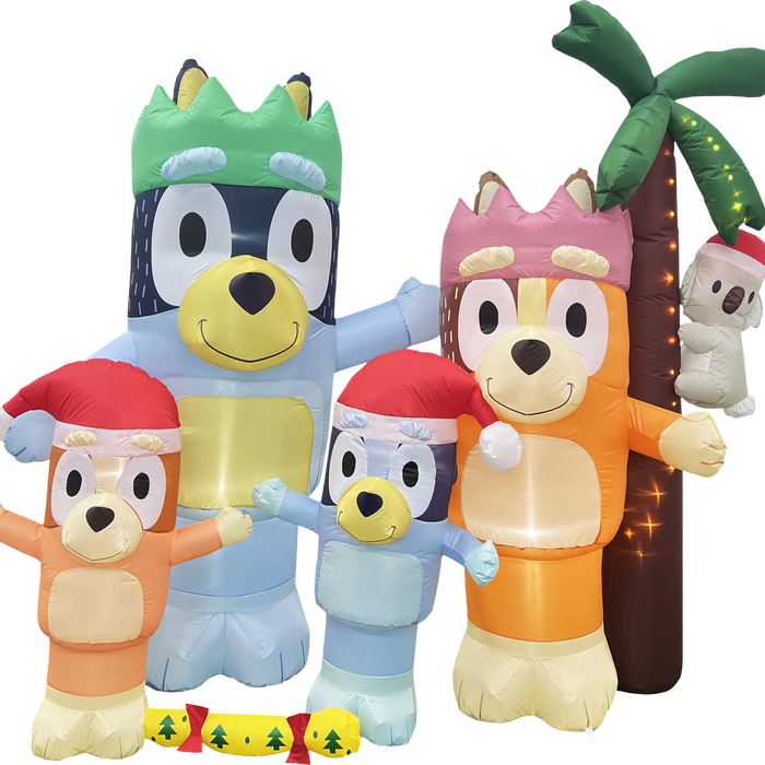 Bluey 220cm Festive Inflatables