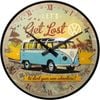 Nostalgic Art 30cm VW Get Lost Round Wall Clock