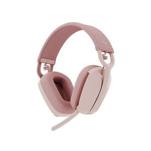 Logitech Zone Vibe 100 Wireless Over The Ear Headphones - Rose [981-001225]