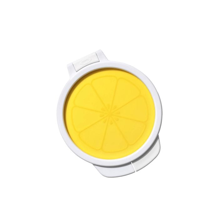 OXO Good Grips Cut & Keep Silicone Lemon Saver Yellow