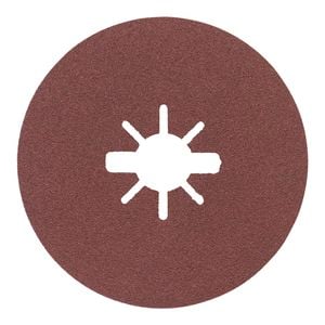 Bosch 125mm 120 Grit X-Lock Fibre Sanding Disc