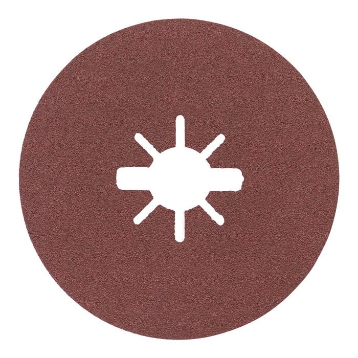 Bosch 125mm 120 Grit X-Lock Fibre Sanding Disc