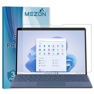 3 Pack MEZON Microsoft Surface Pro 10 (13") Ultra Clear Film Screen Protectors