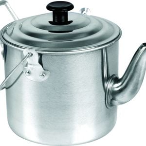 Cockatoo Camping Aluminium 1800ml Billy Teapot - Silver