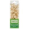 Crafted Assorted Round Macrame Beads - 82 Pack